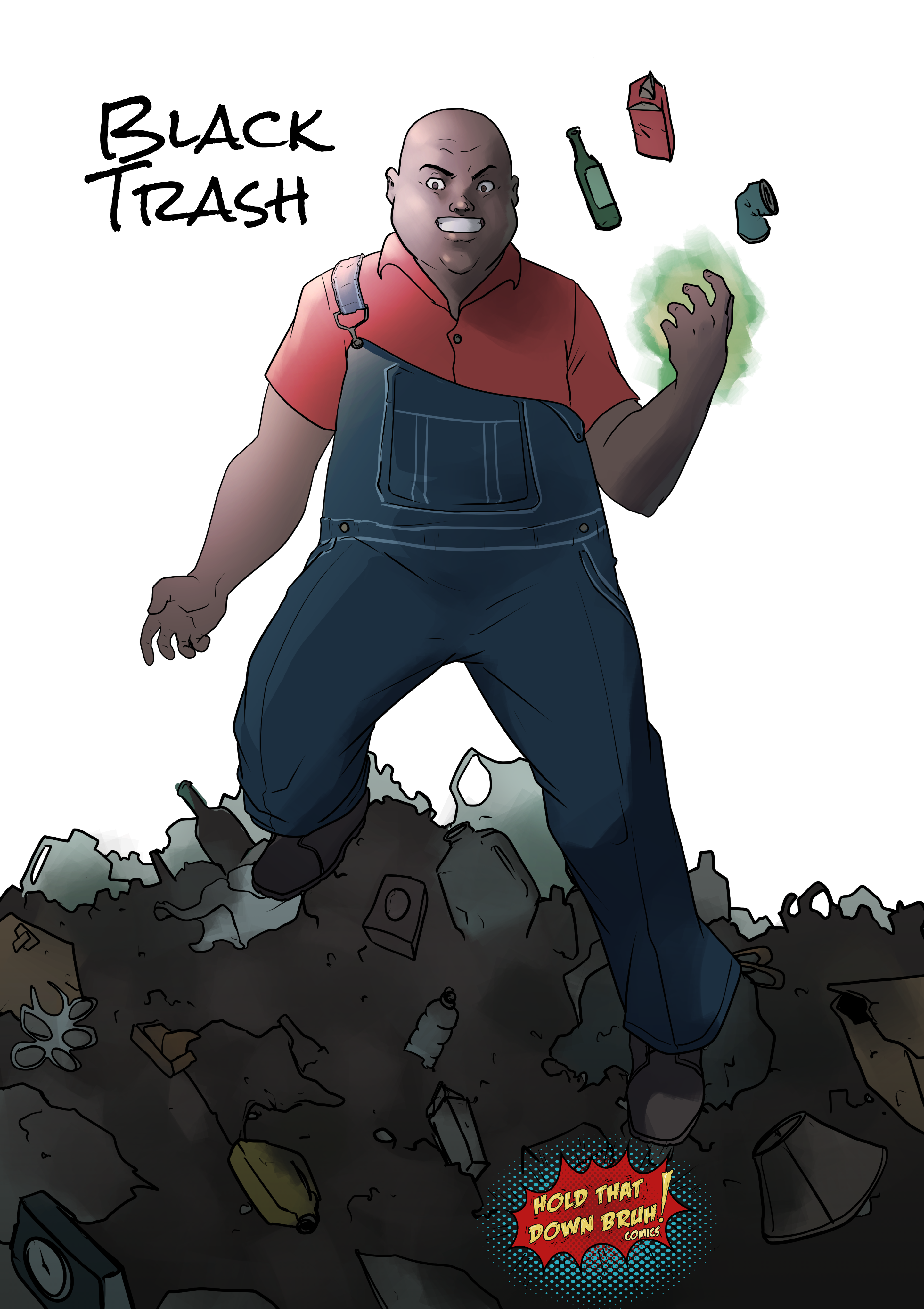 Origin of Black Trash