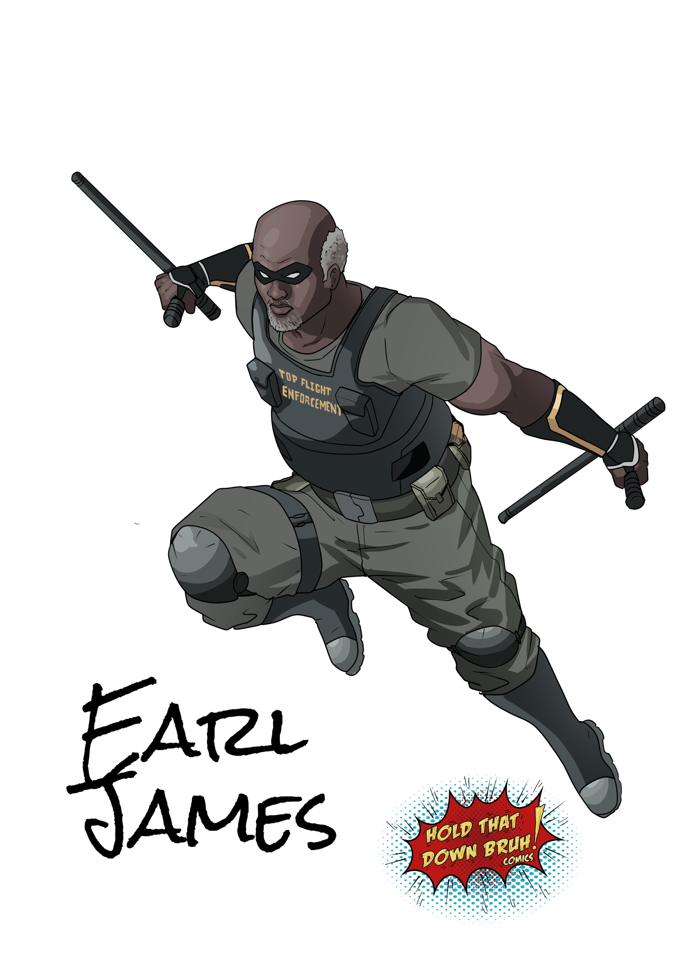 Origin of Earl James-The First Responder