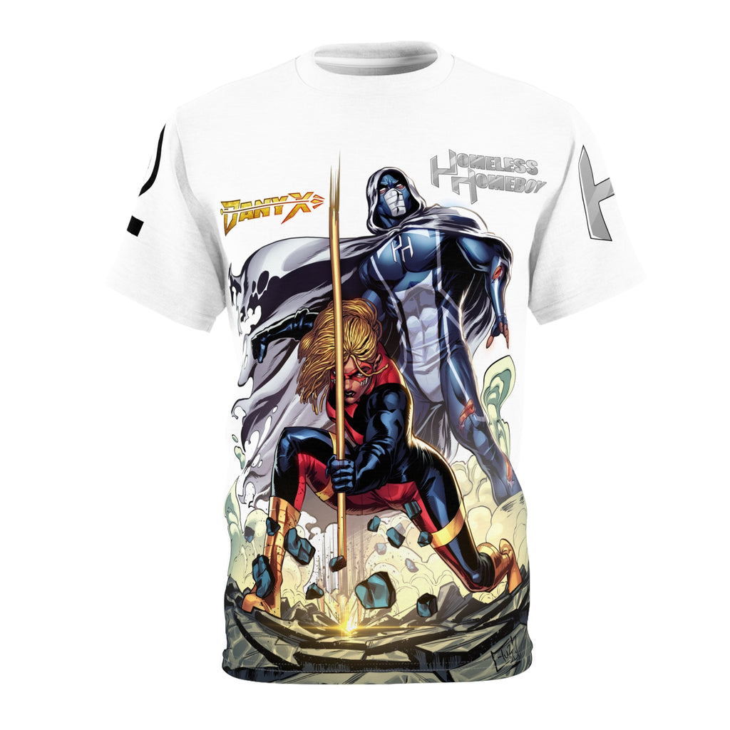 Danyx & Homeless Homeboy Destruction All Over Print T-Shirt