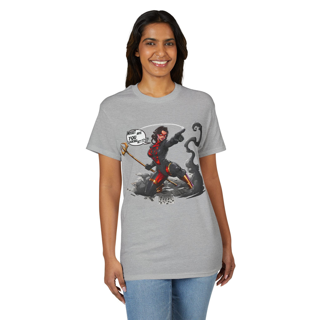 "What Are YOU Looking At?" Danyx Women's T-Shirt
