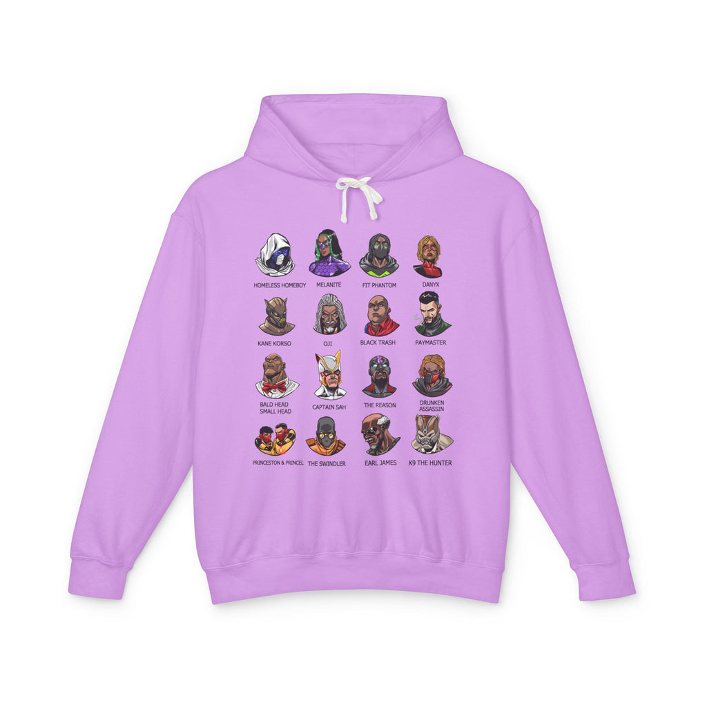 Heroes and Villains Lightweight Hoodie