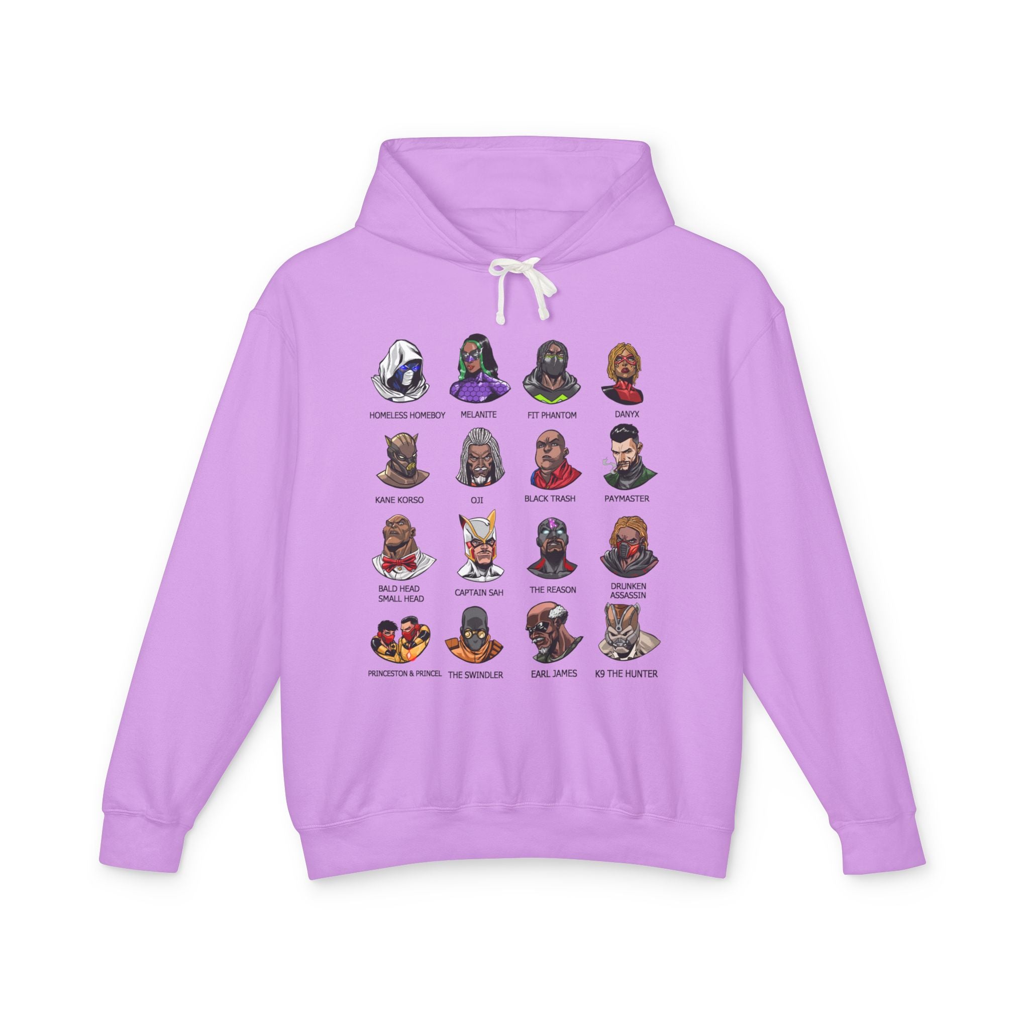 Heroes and Villains Lightweight Hoodie