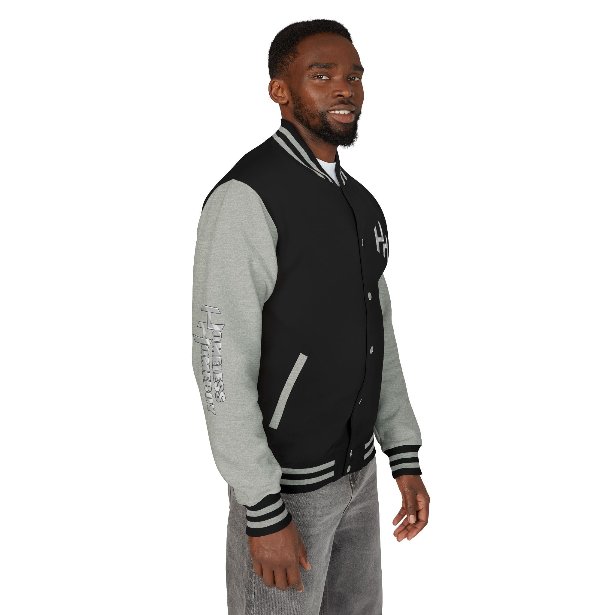 Homeless Homeboy Varsity Letterman Jacket