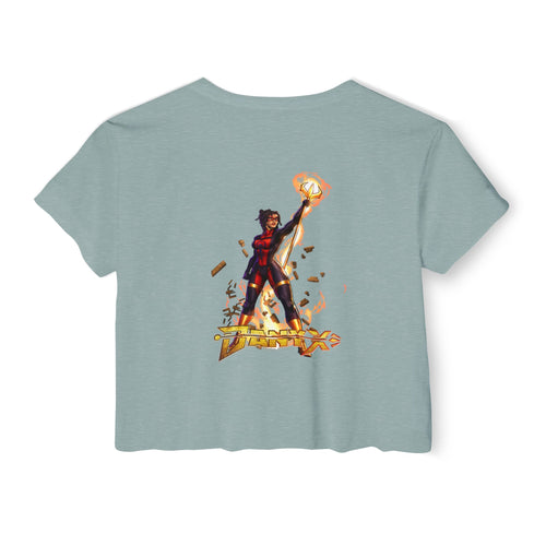 "What Are YOU Looking At?" Danyx Women's Crop Top