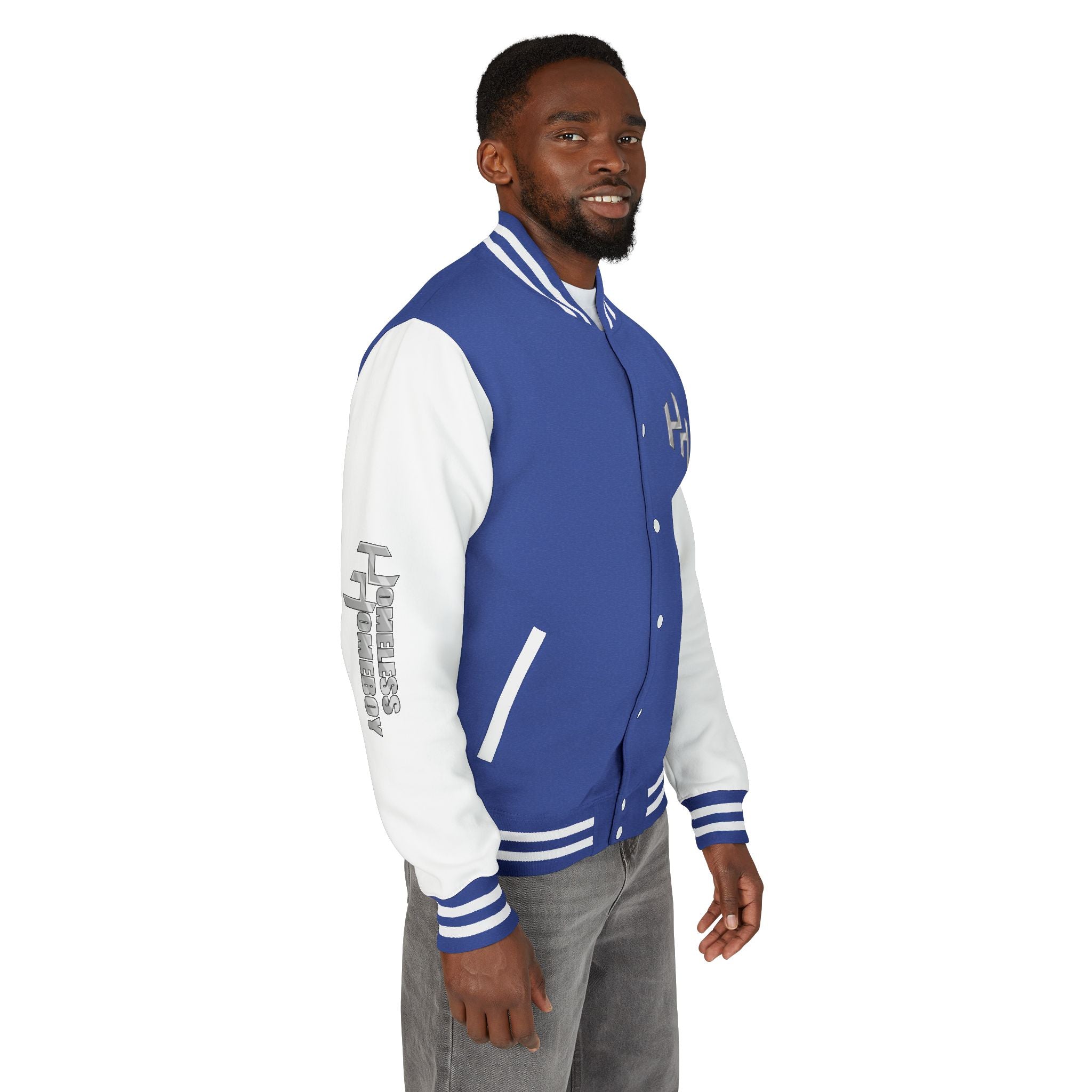 Homeless Homeboy Varsity Letterman Jacket