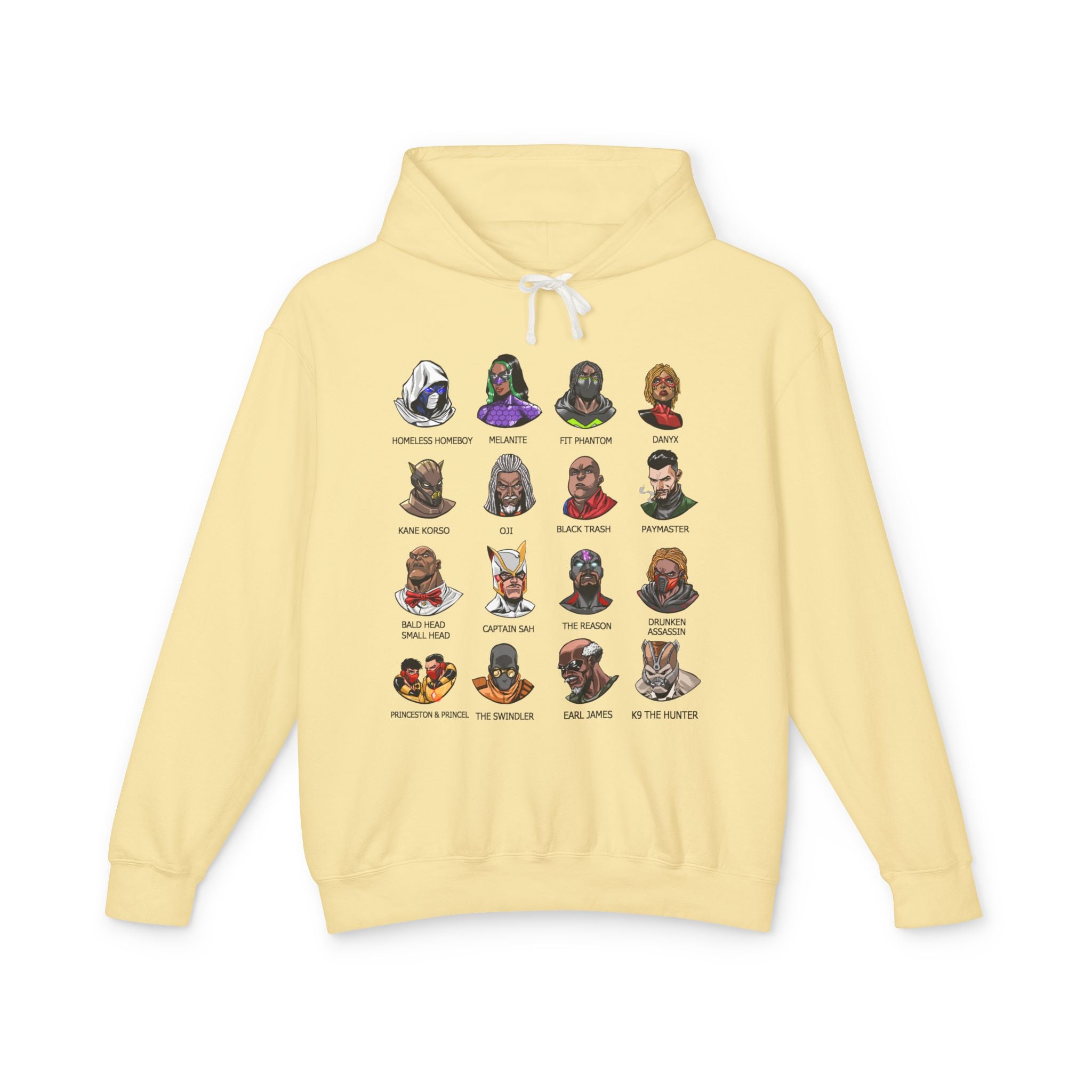 Heroes and Villains Lightweight Hoodie