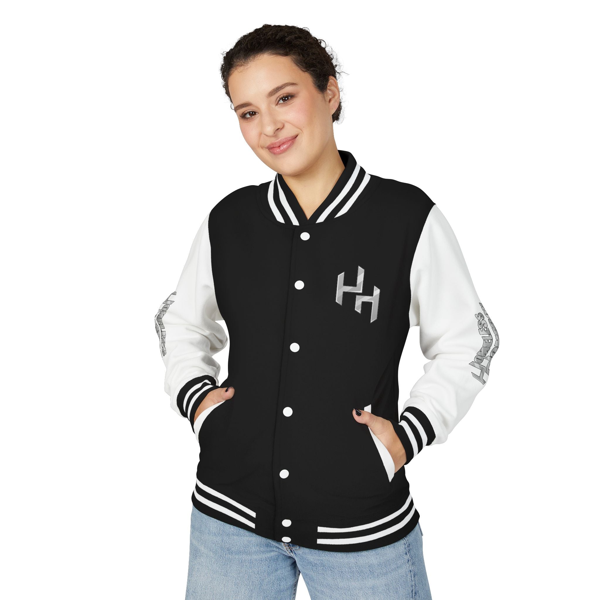 Homeless Homeboy Varsity Letterman Jacket