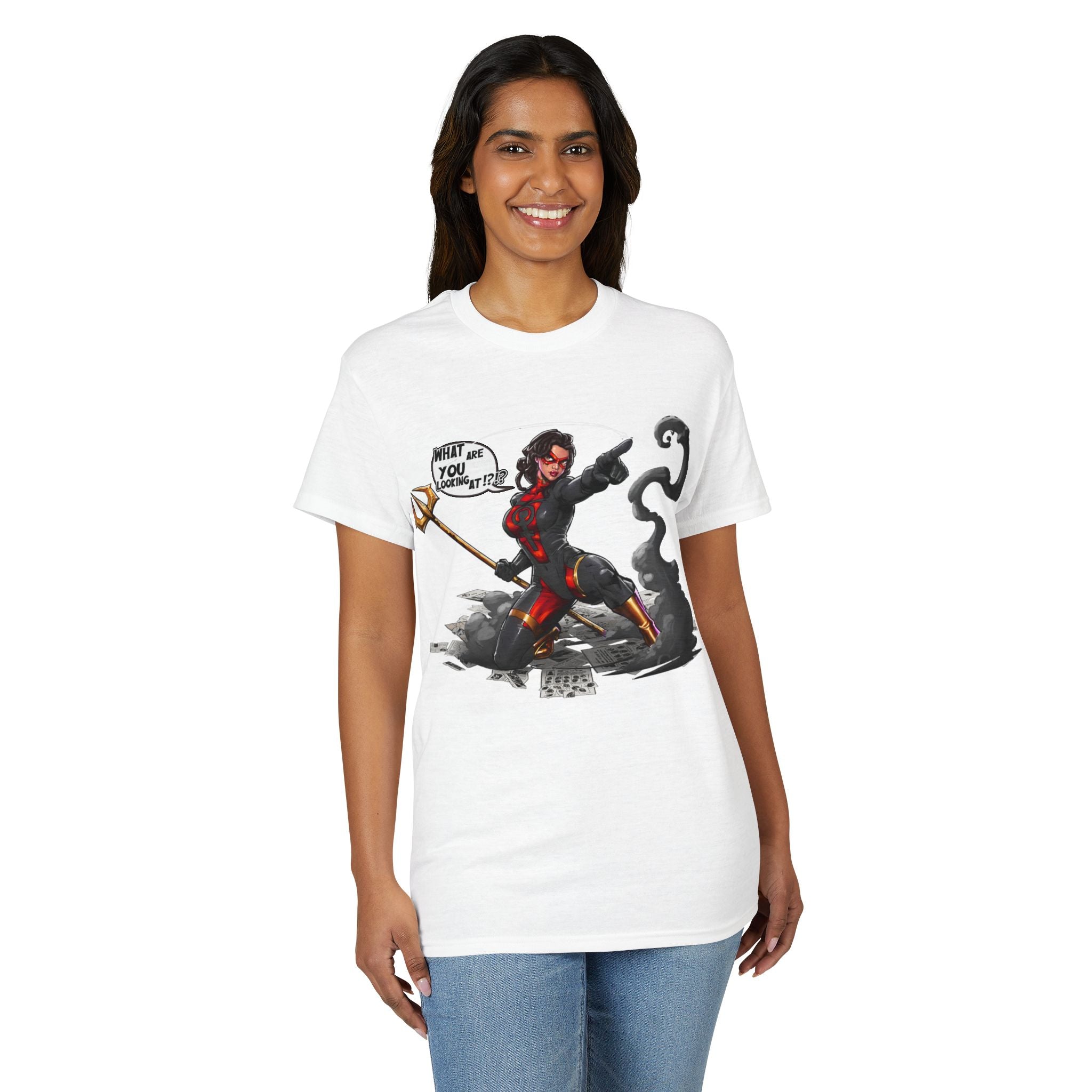 "What Are YOU Looking At?" Danyx Women's T-Shirt