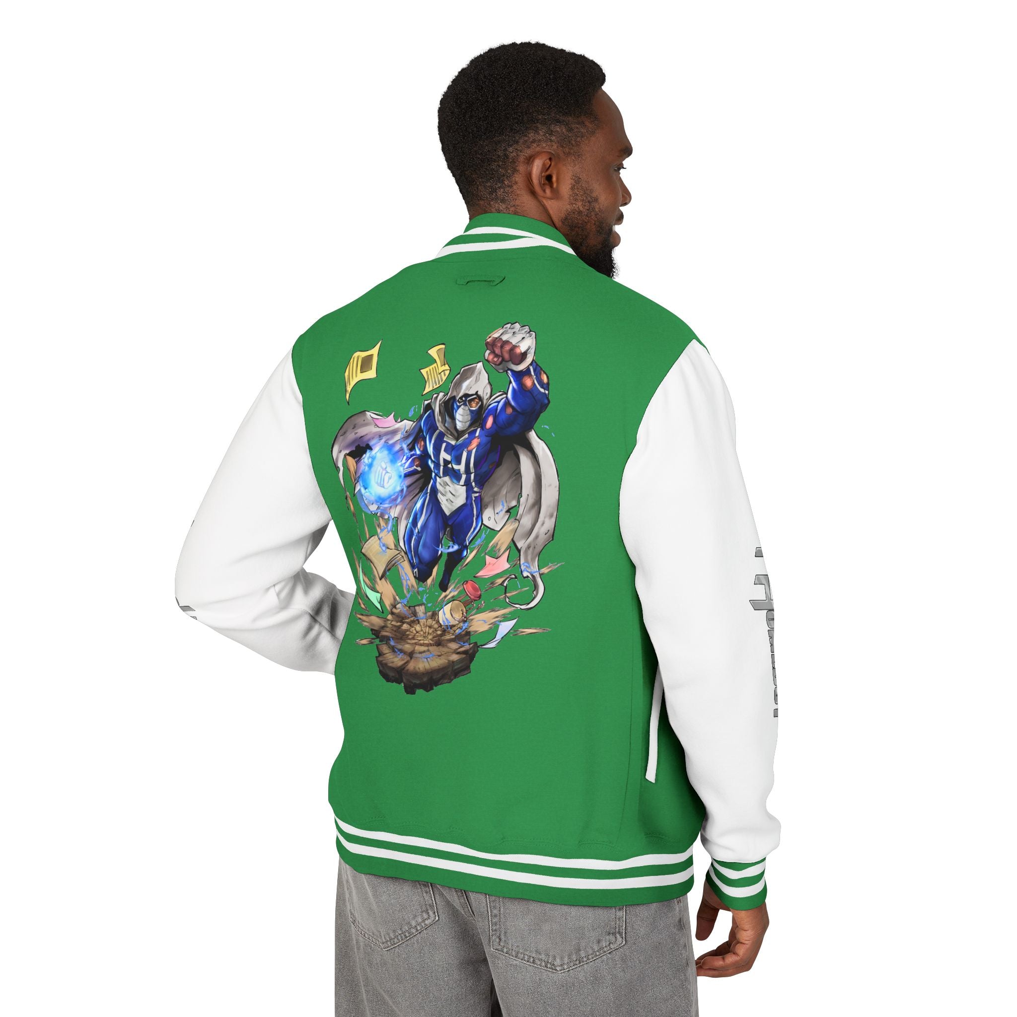 Homeless Homeboy Varsity Letterman Jacket