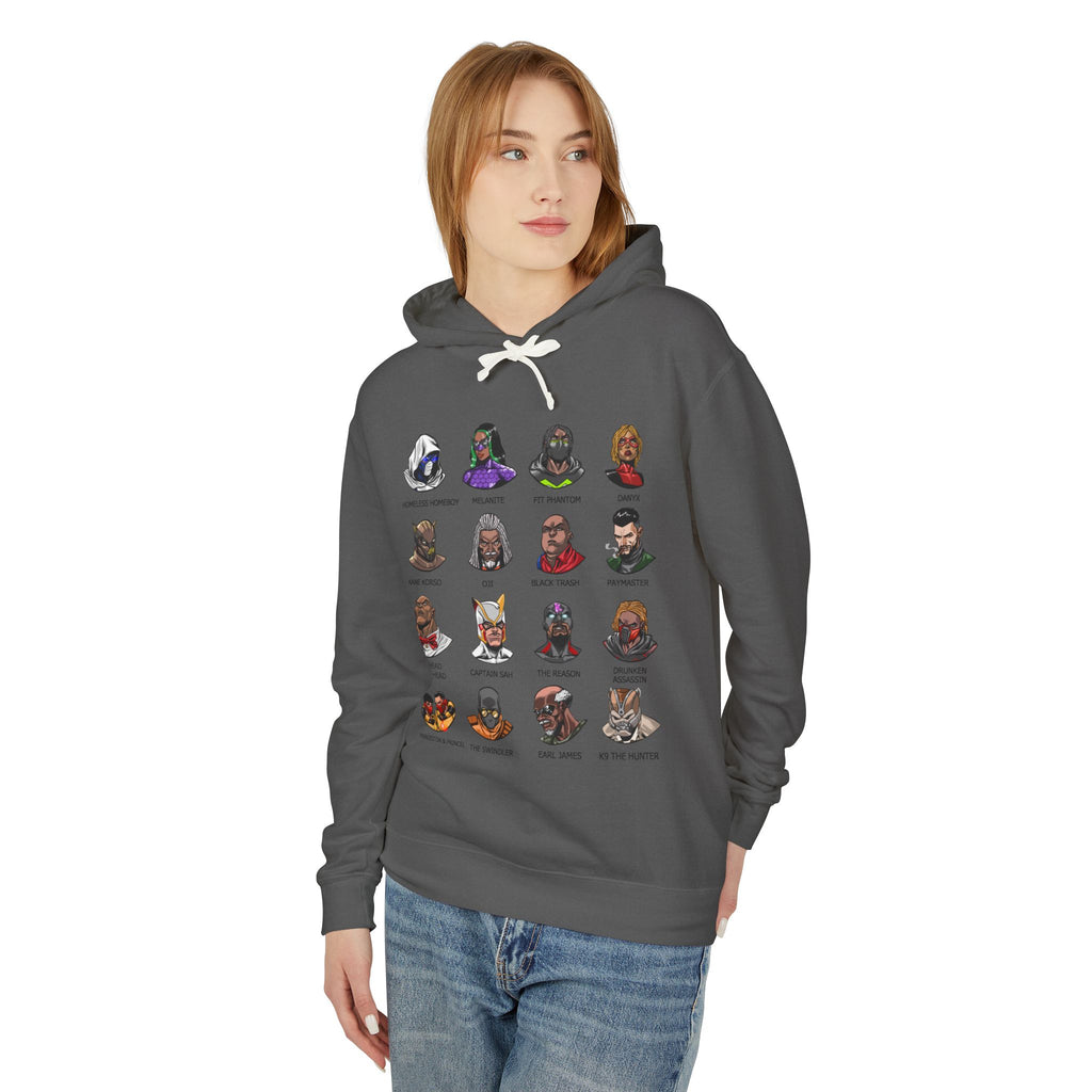 Heroes and Villains Lightweight Hoodie
