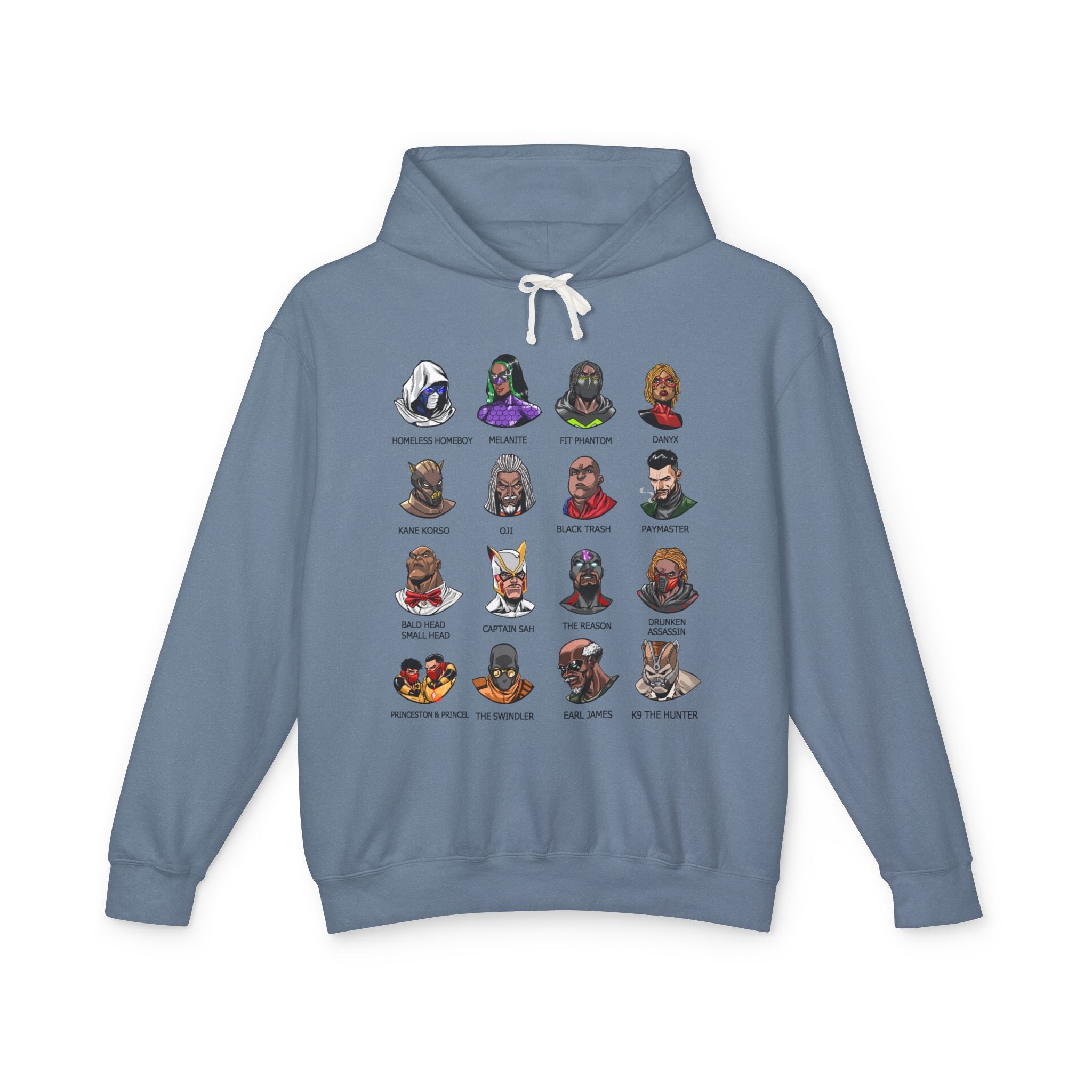 Heroes and Villains Lightweight Hoodie