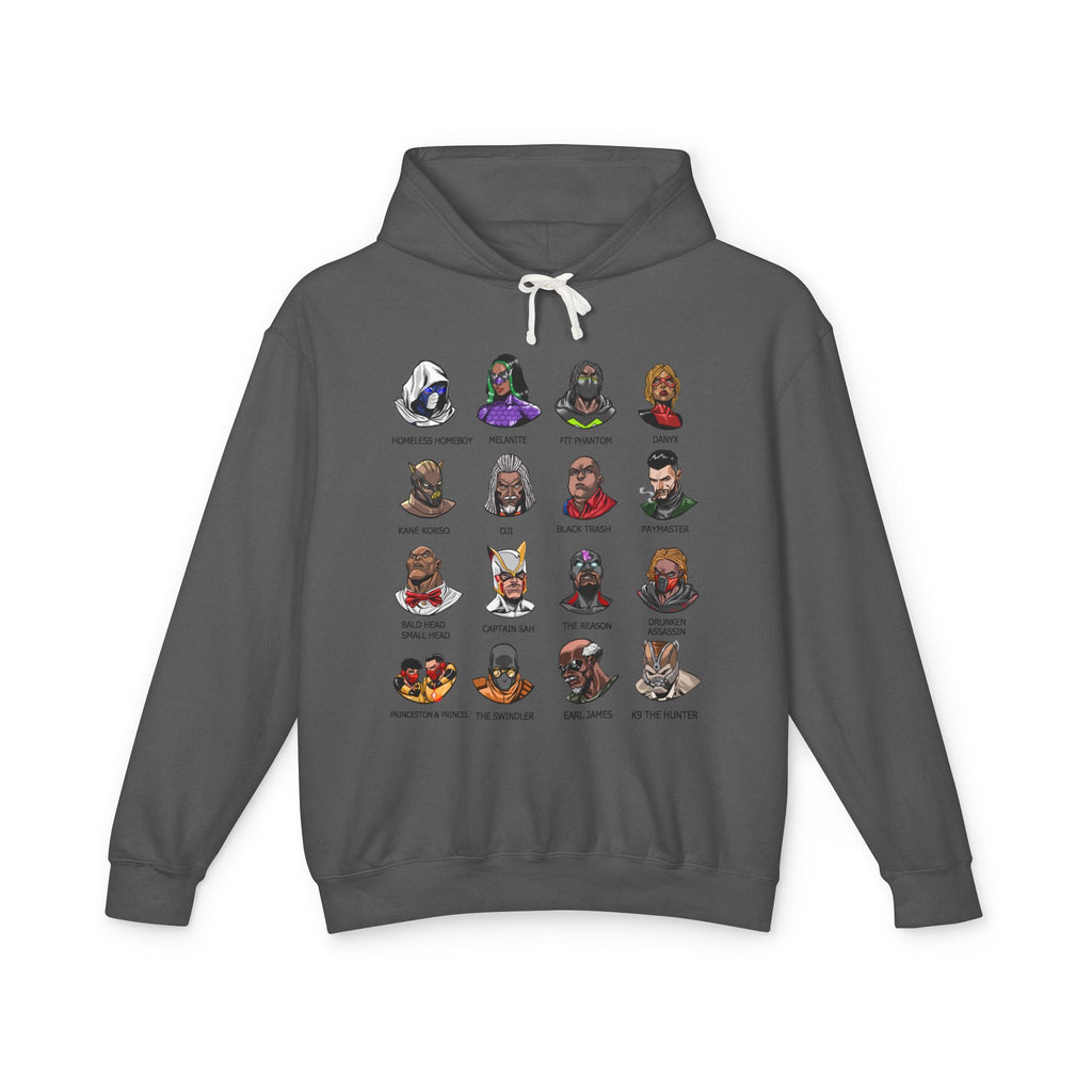 Heroes and Villains Lightweight Hoodie
