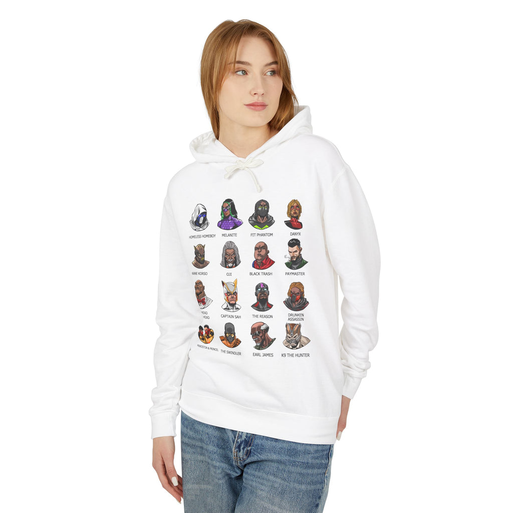 Heroes and Villains Lightweight Hoodie