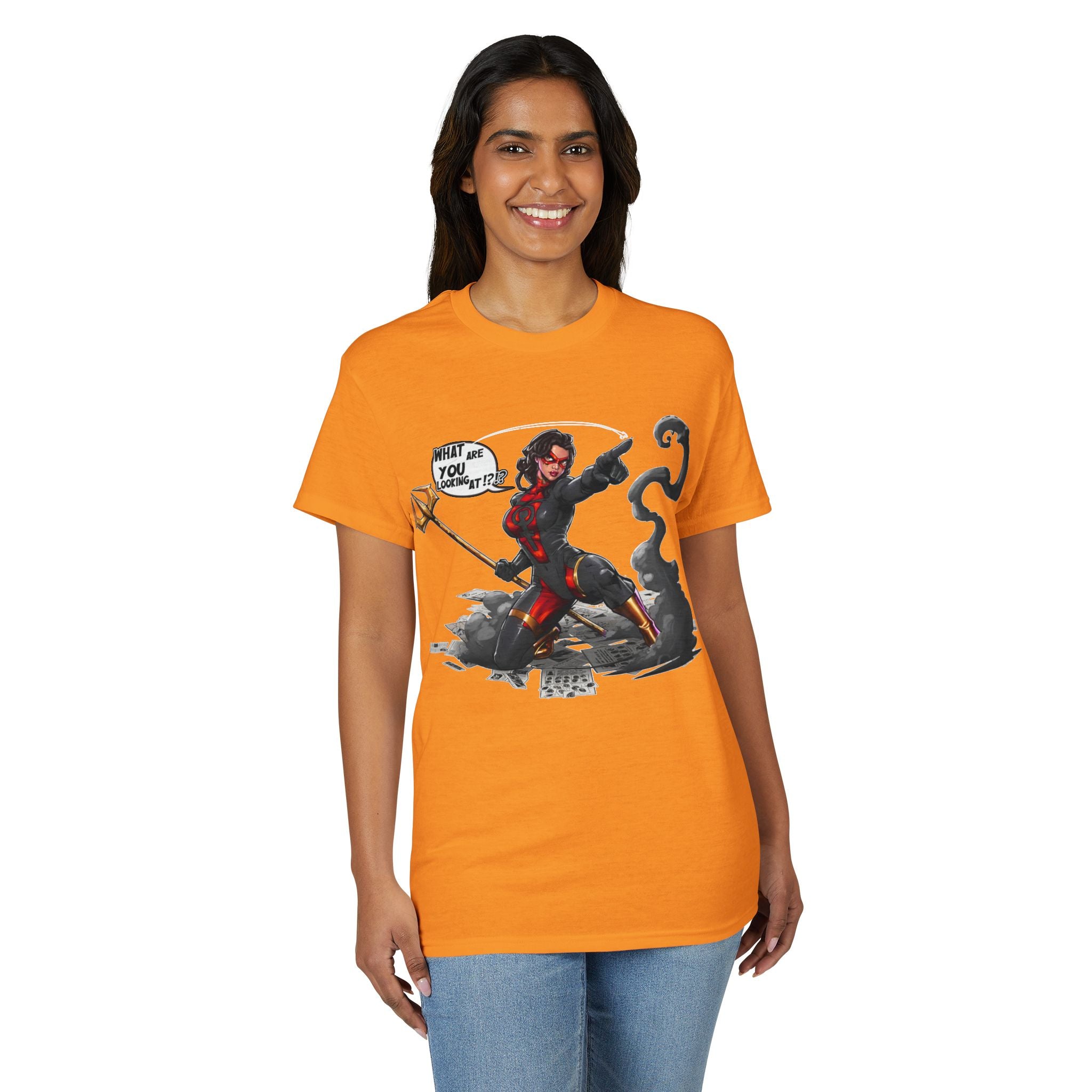 "What Are YOU Looking At?" Danyx Women's T-Shirt