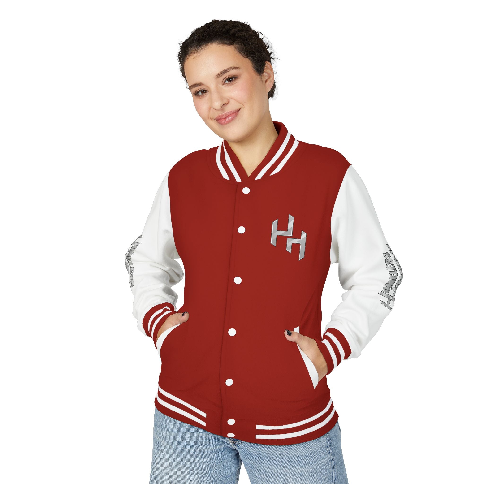 Homeless Homeboy Varsity Letterman Jacket
