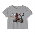 "What Are YOU Looking At?" Danyx Women's Crop Top