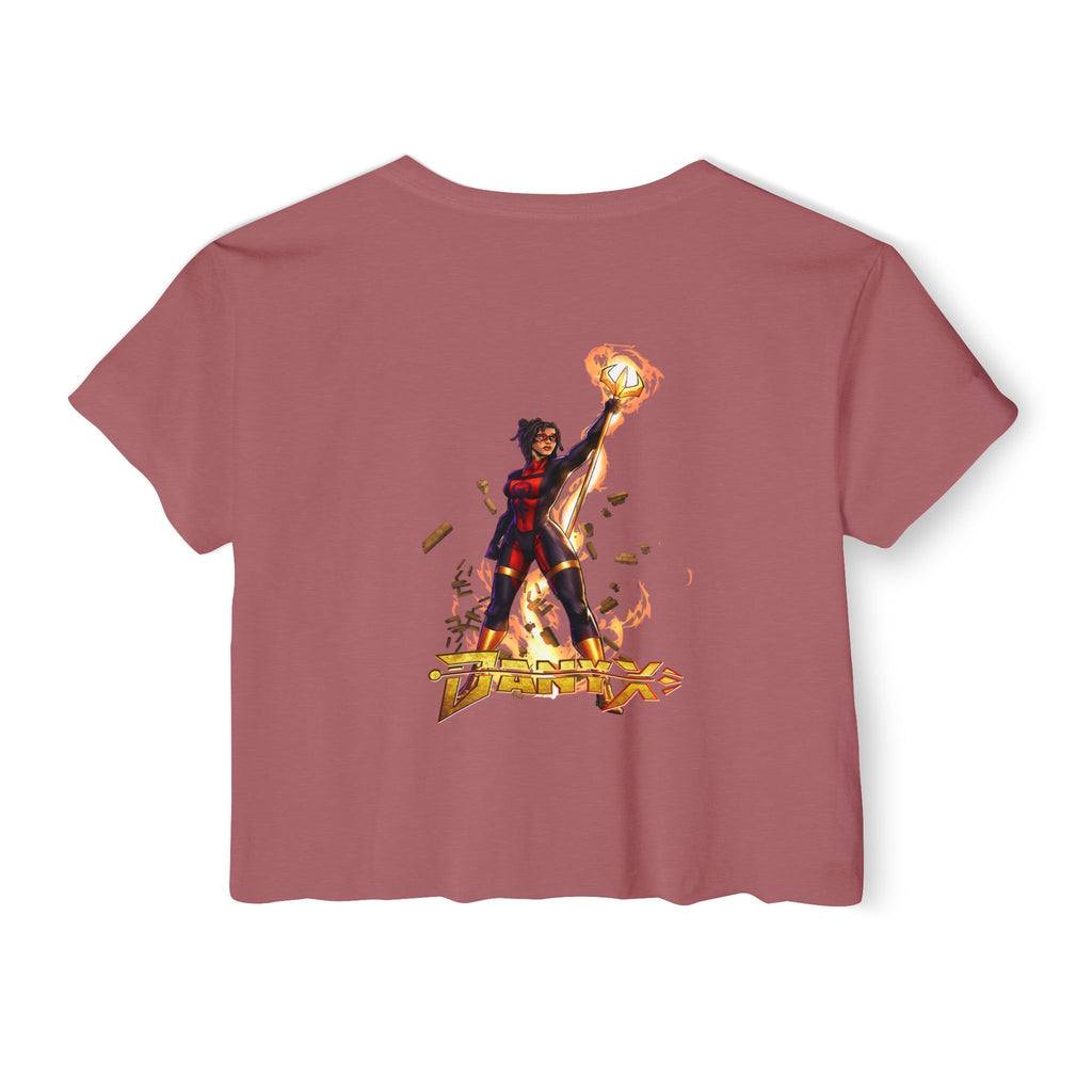 "What Are YOU Looking At?" Danyx Women's Crop Top