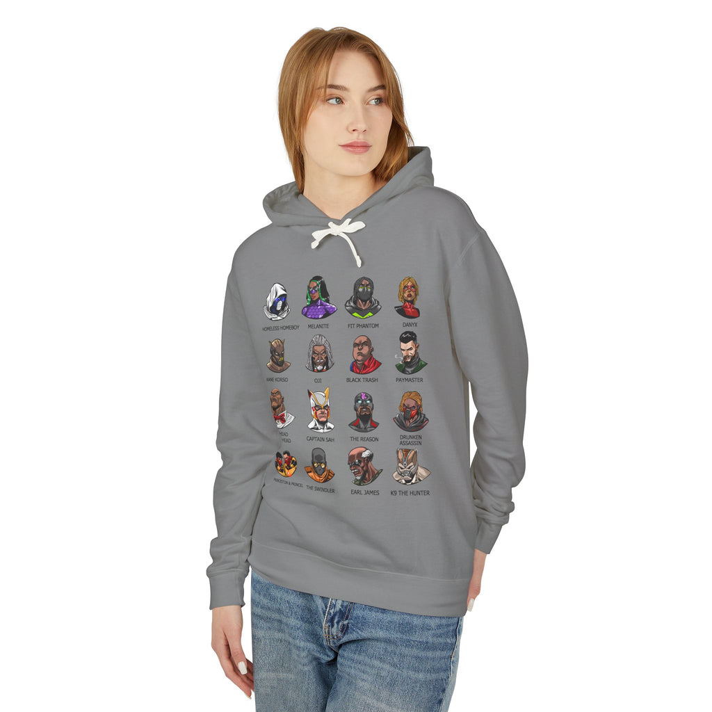 Heroes and Villains Lightweight Hoodie