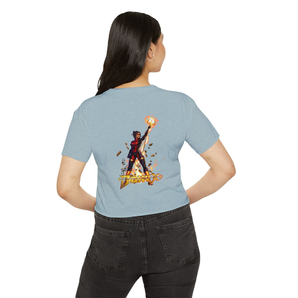 "What Are YOU Looking At?" Danyx Women's Crop Top