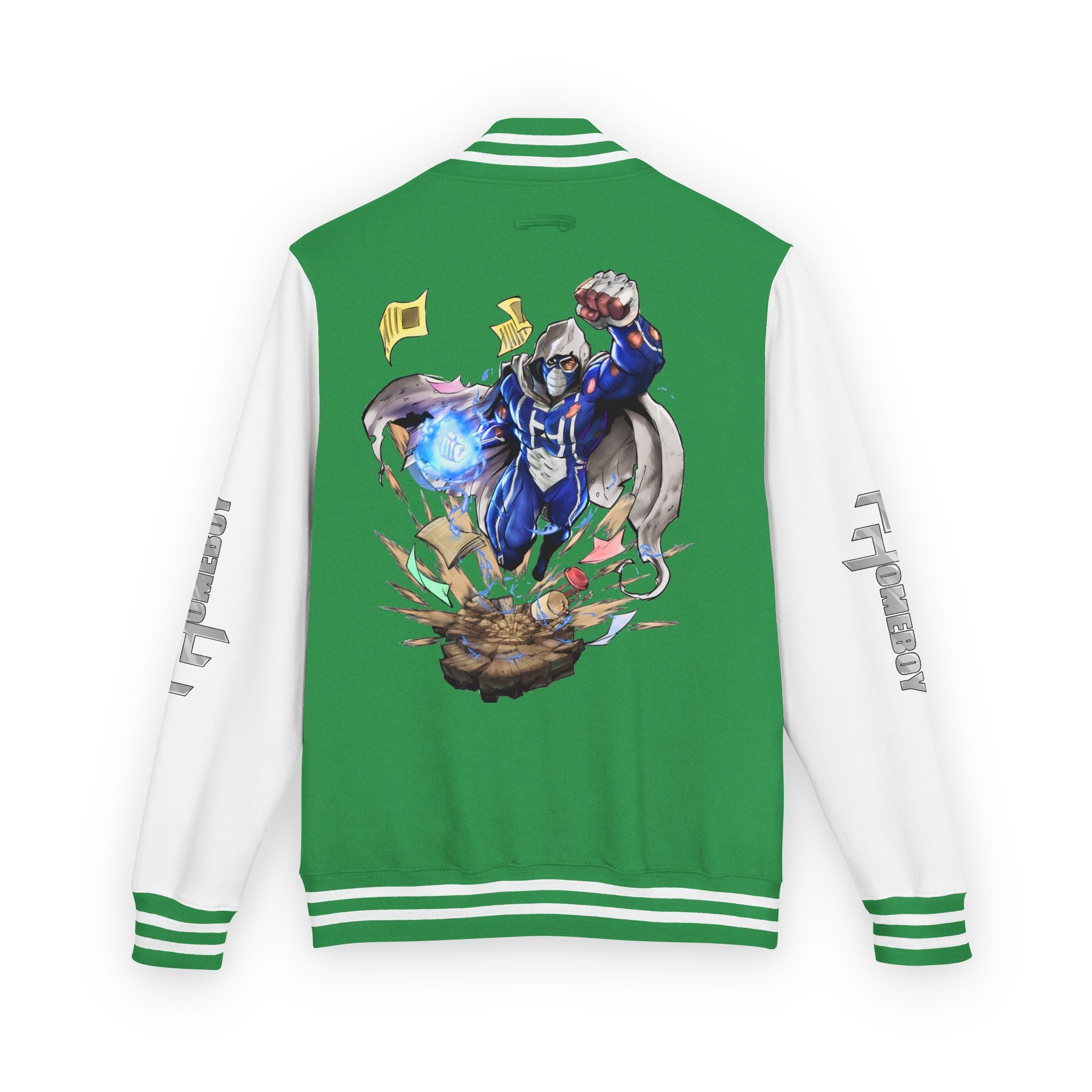 Homeless Homeboy Varsity Letterman Jacket