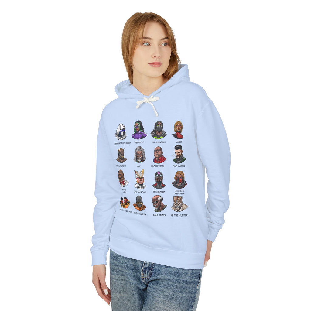 Heroes and Villains Lightweight Hoodie