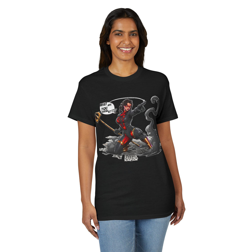 "What Are YOU Looking At?" Danyx Women's T-Shirt