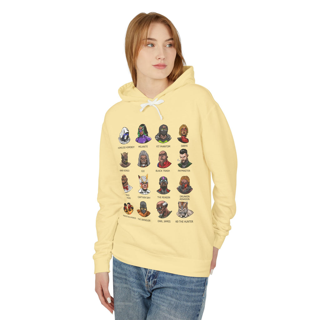 Heroes and Villains Lightweight Hoodie