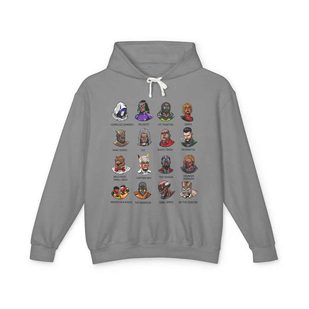 Heroes and Villains Lightweight Hoodie