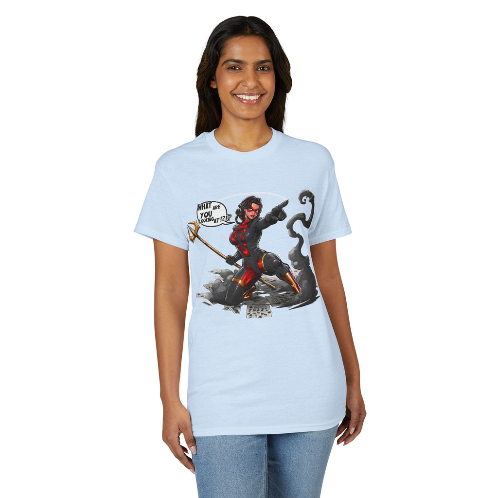 "What Are YOU Looking At?" Danyx Women's T-Shirt
