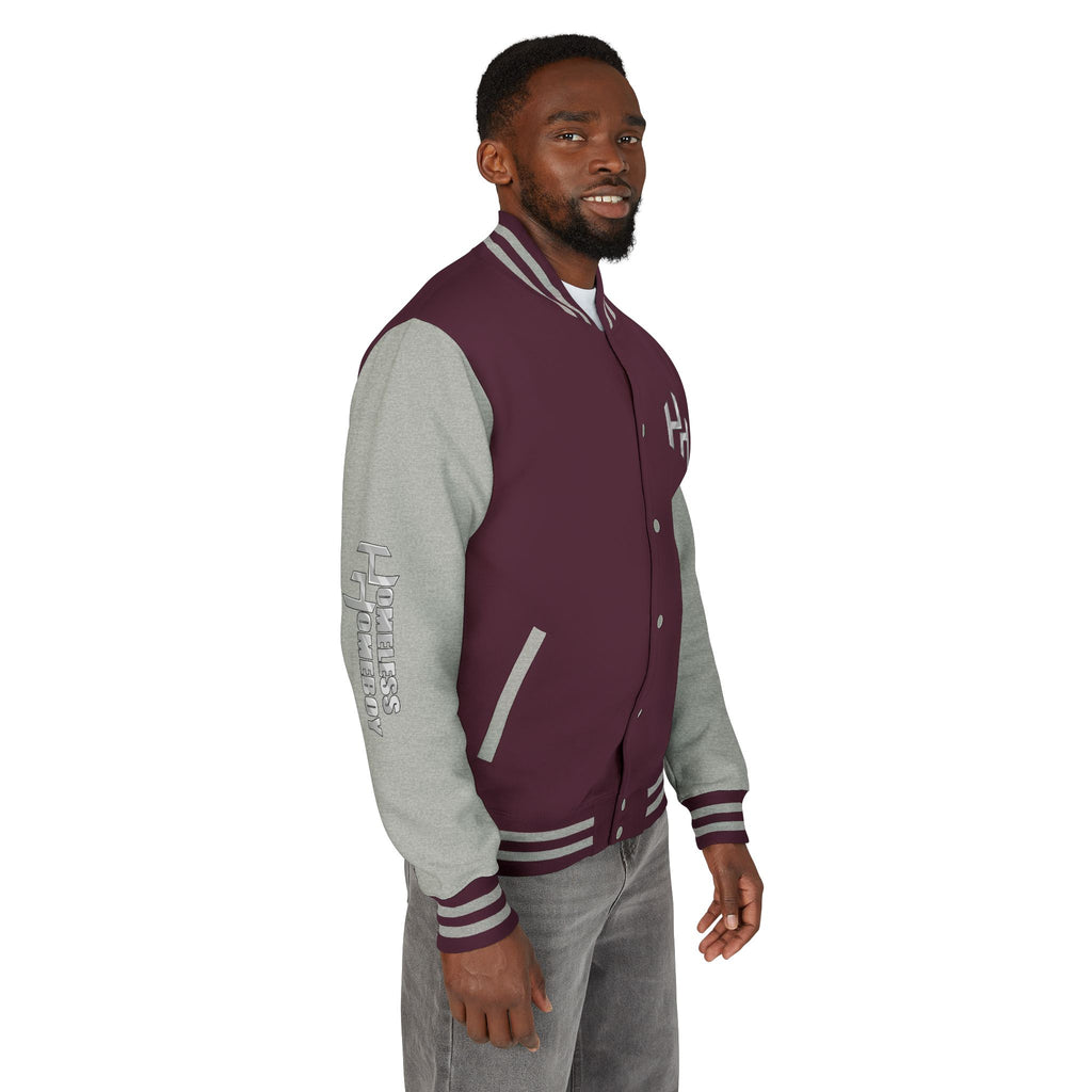 Homeless Homeboy Varsity Letterman Jacket