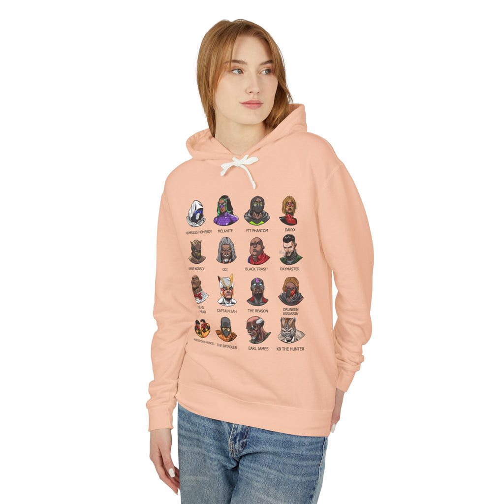 Heroes and Villains Lightweight Hoodie