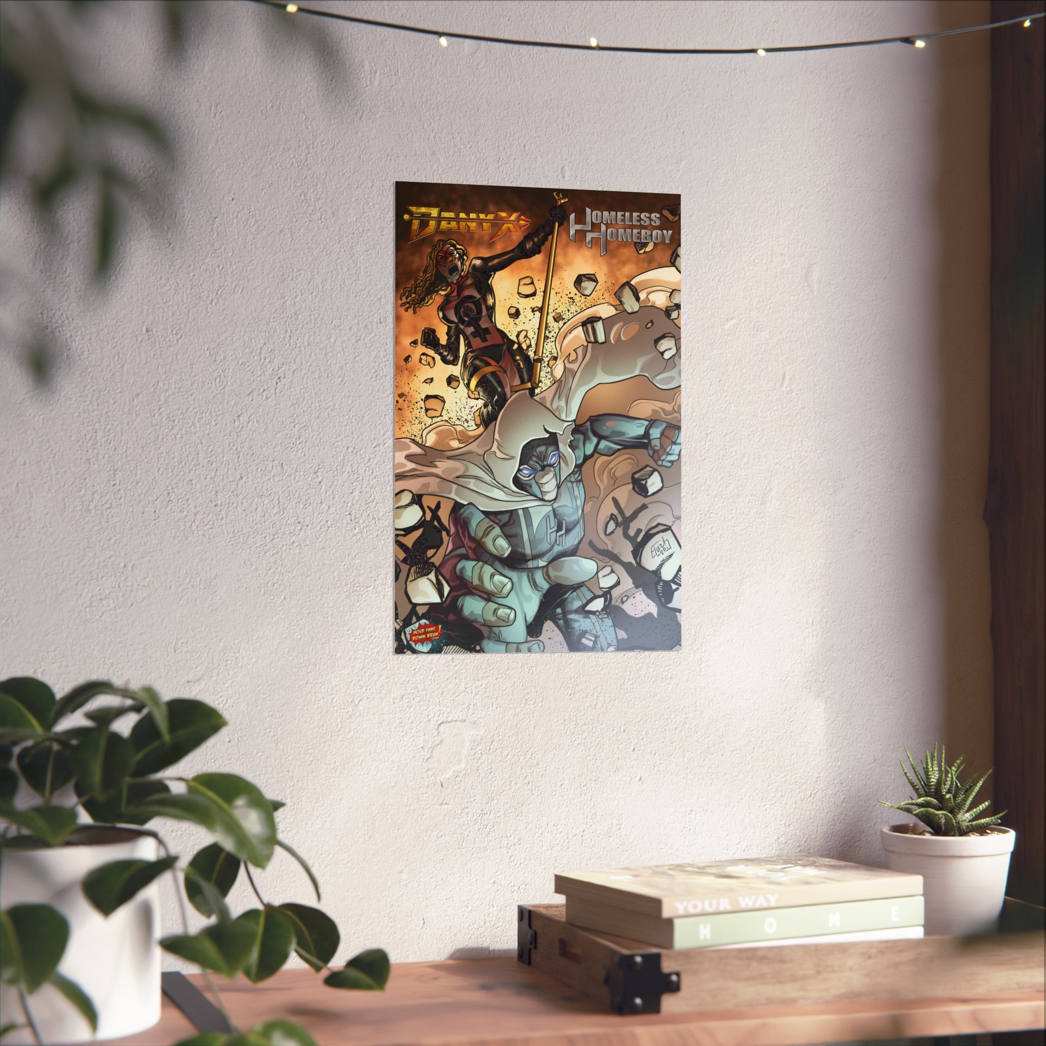11x17 in. Danyx and Homeless Homeboy Poster