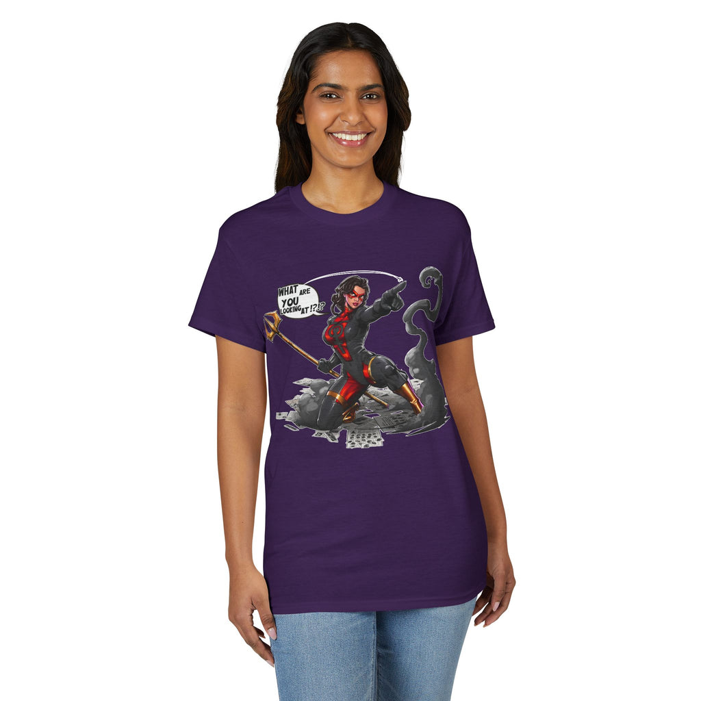 "What Are YOU Looking At?" Danyx Women's T-Shirt