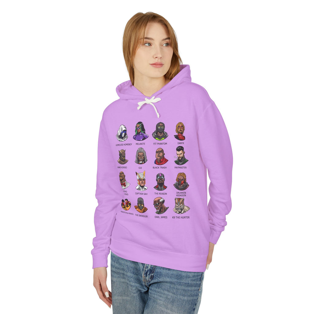 Heroes and Villains Lightweight Hoodie