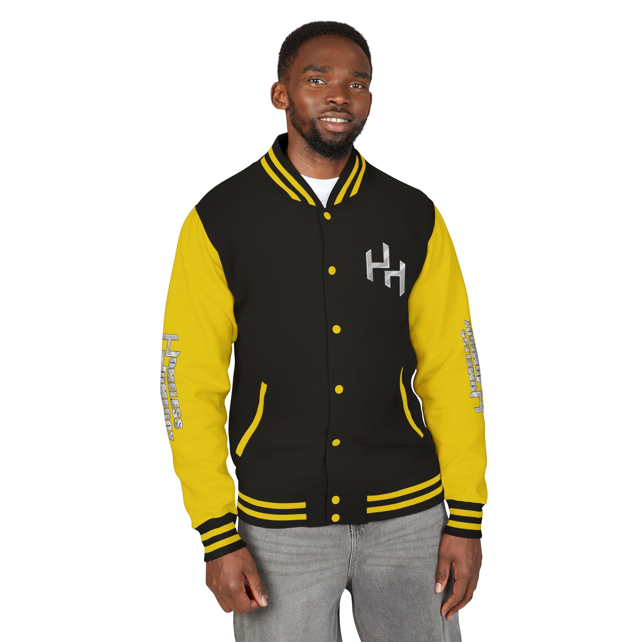 Homeless Homeboy Varsity Letterman Jacket