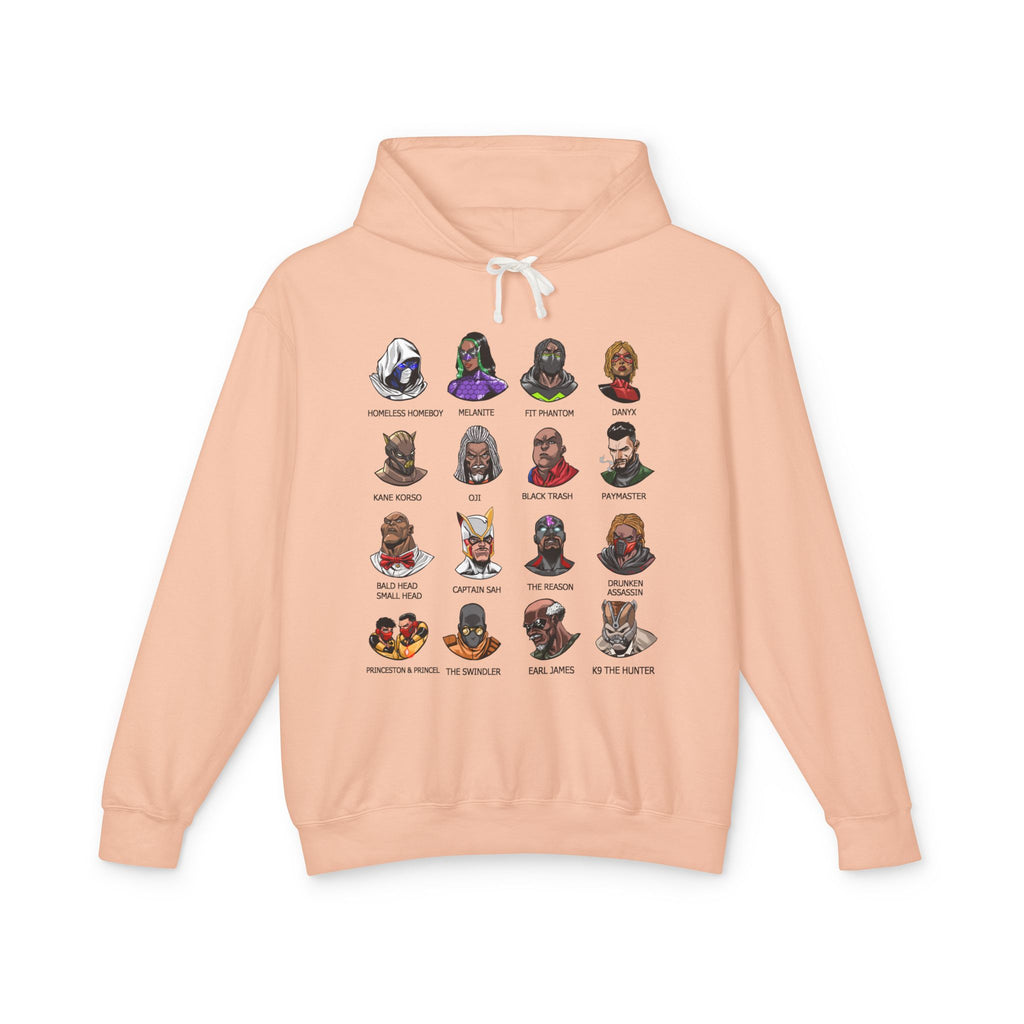Heroes and Villains Lightweight Hoodie