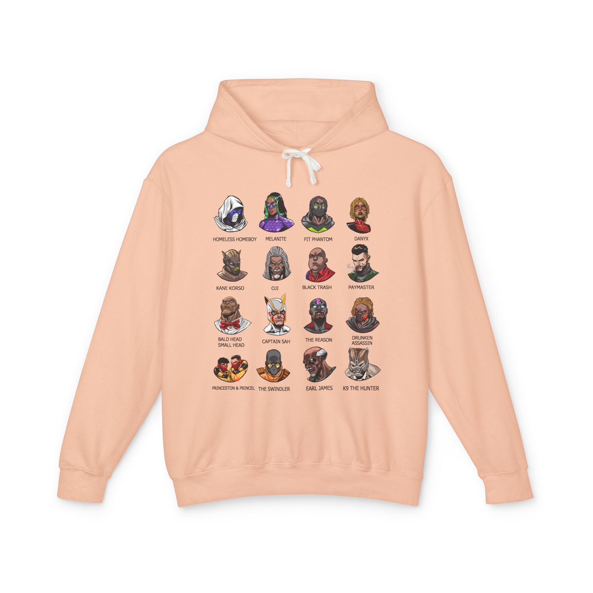 Heroes and Villains Lightweight Hoodie