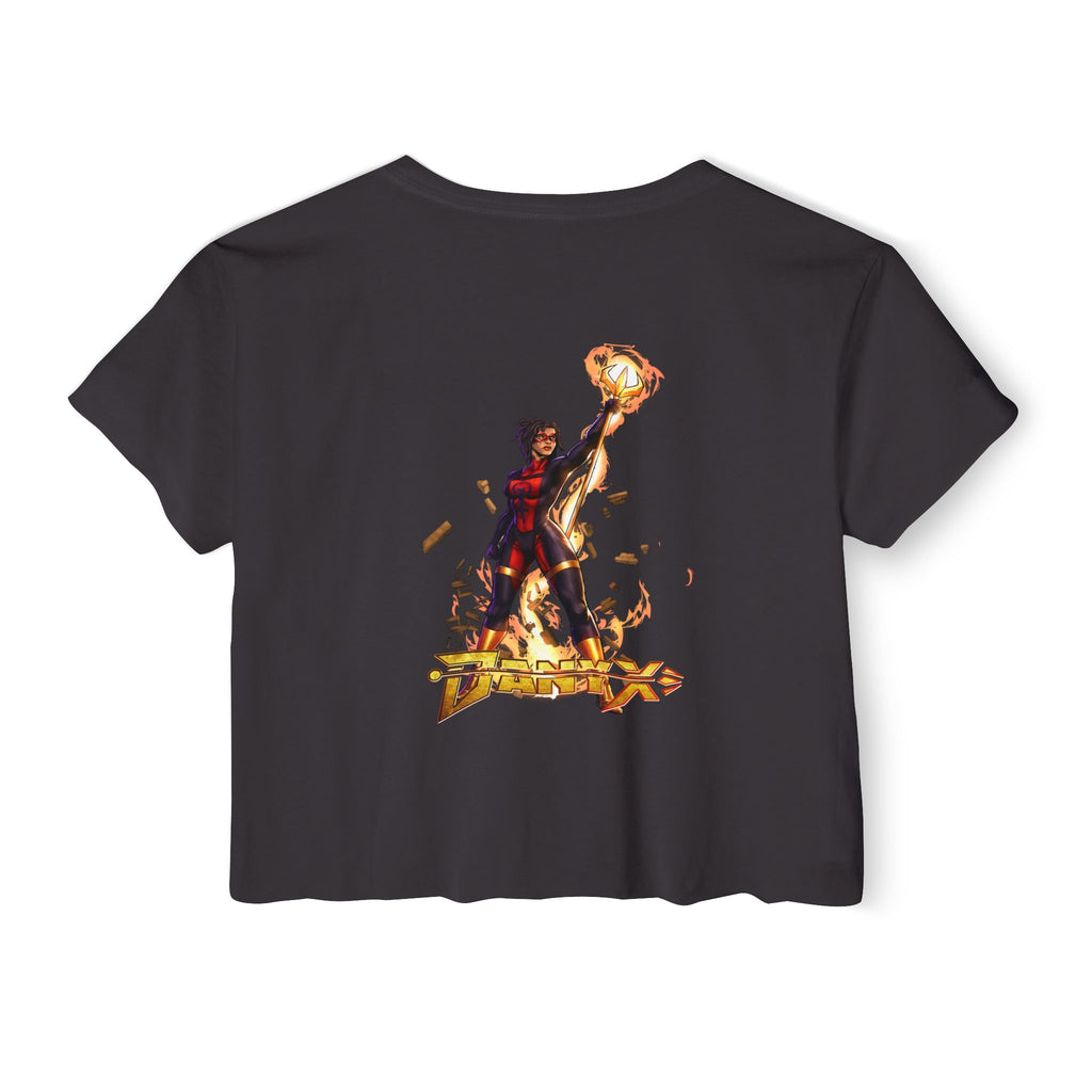 "What Are YOU Looking At?" Danyx Women's Crop Top