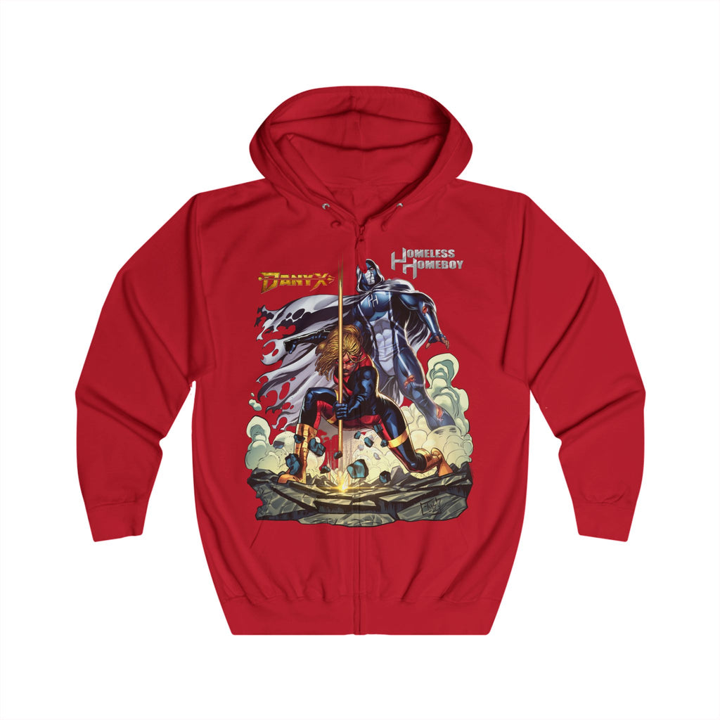 Danyx & Homeless Homeboy Destruction Zip Hoodie