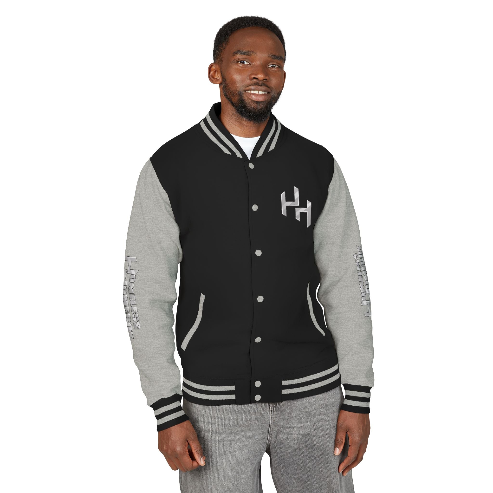 Homeless Homeboy Varsity Letterman Jacket