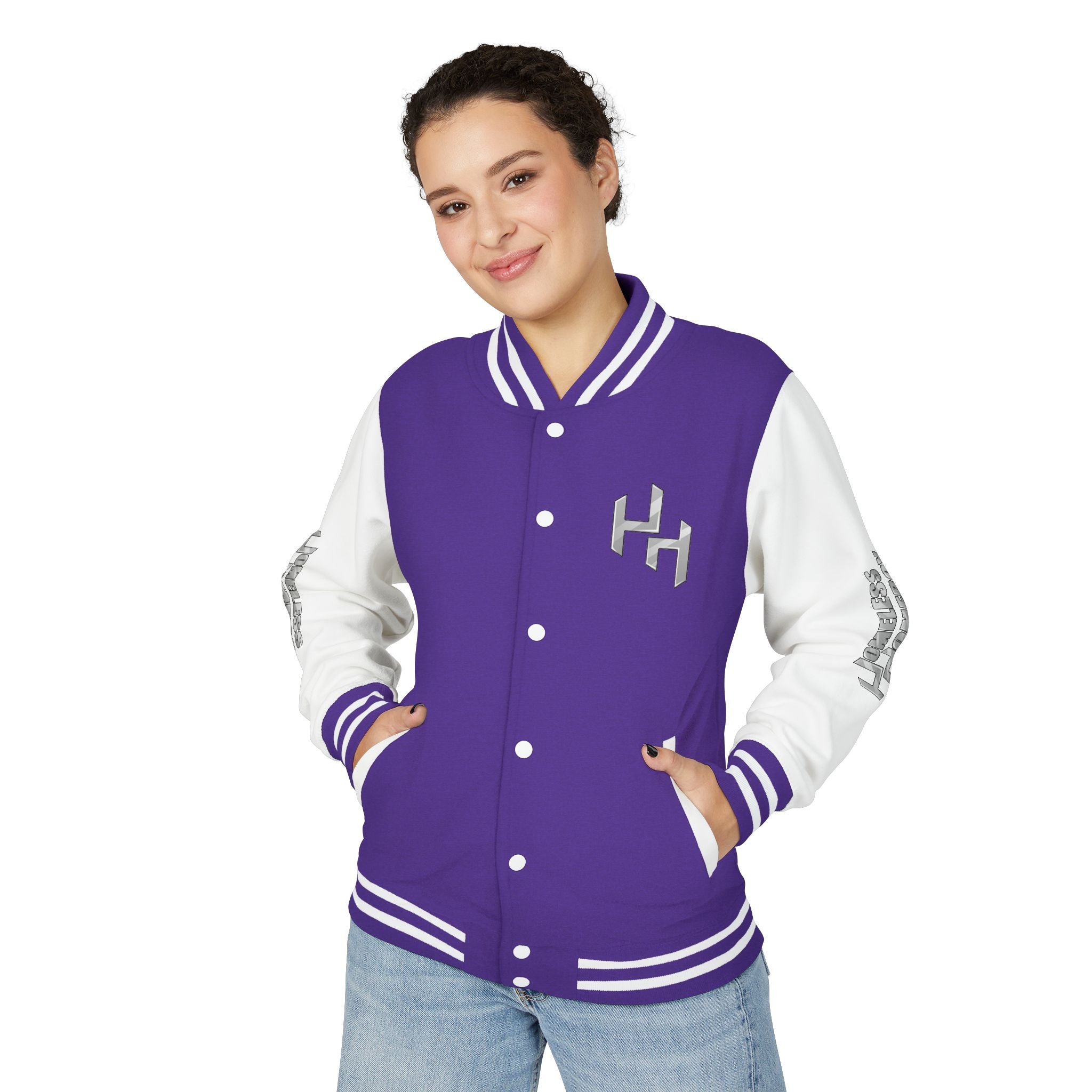 Homeless Homeboy Varsity Letterman Jacket
