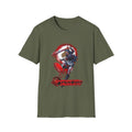 Drunken Assassin Red Samurai Graphic T-Shirt