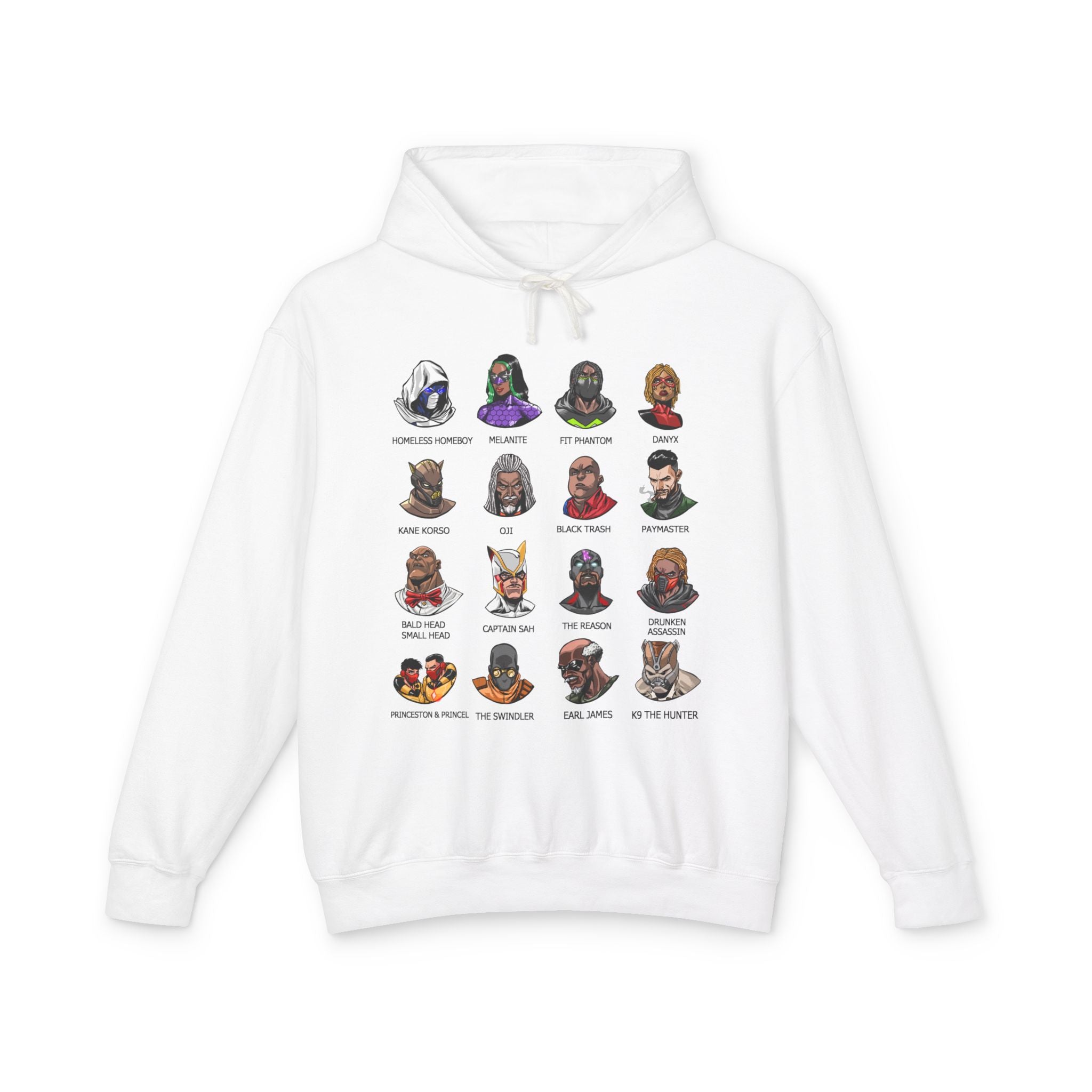 Heroes and Villains Lightweight Hoodie