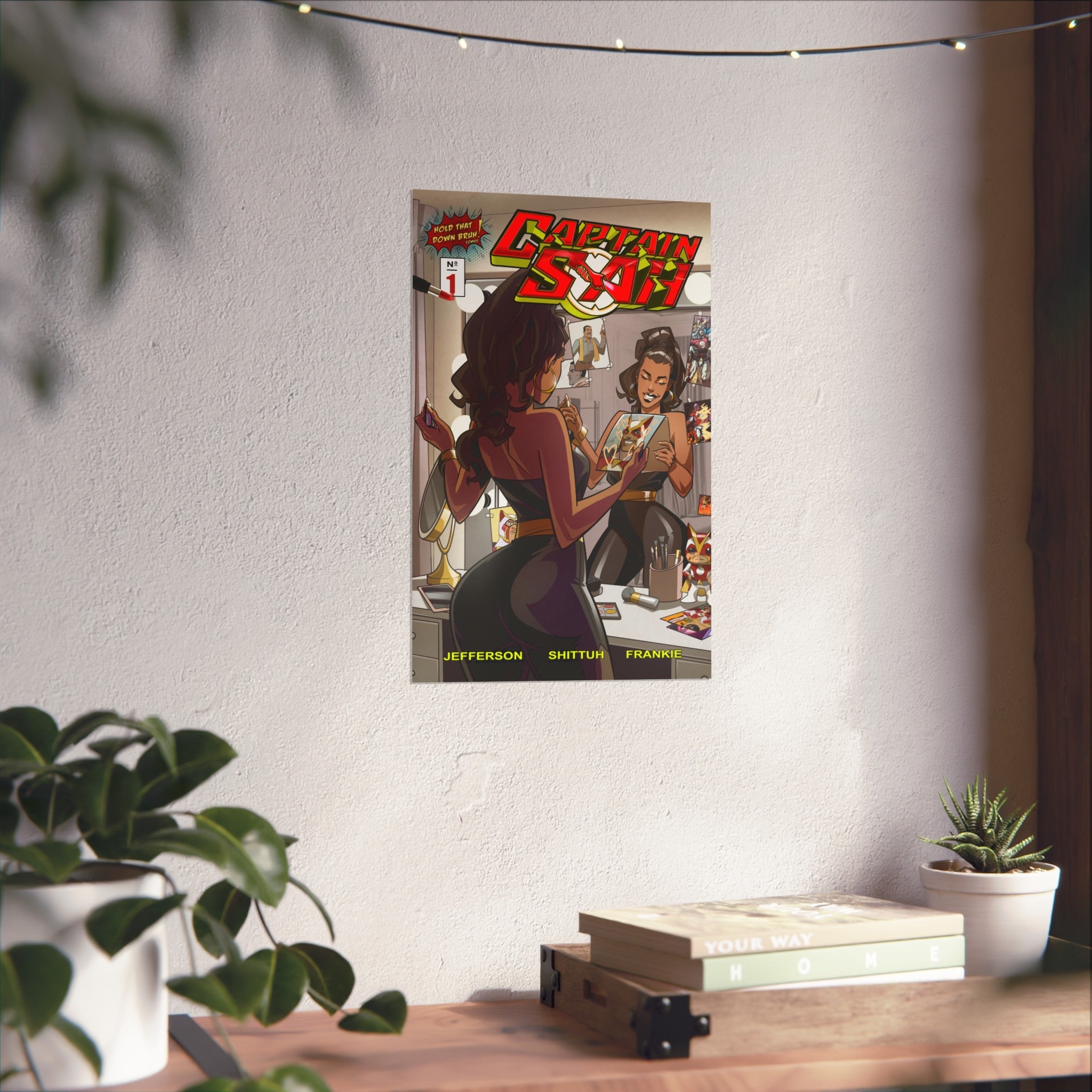 11x17 in. Captain Sah #1 Cover Poster