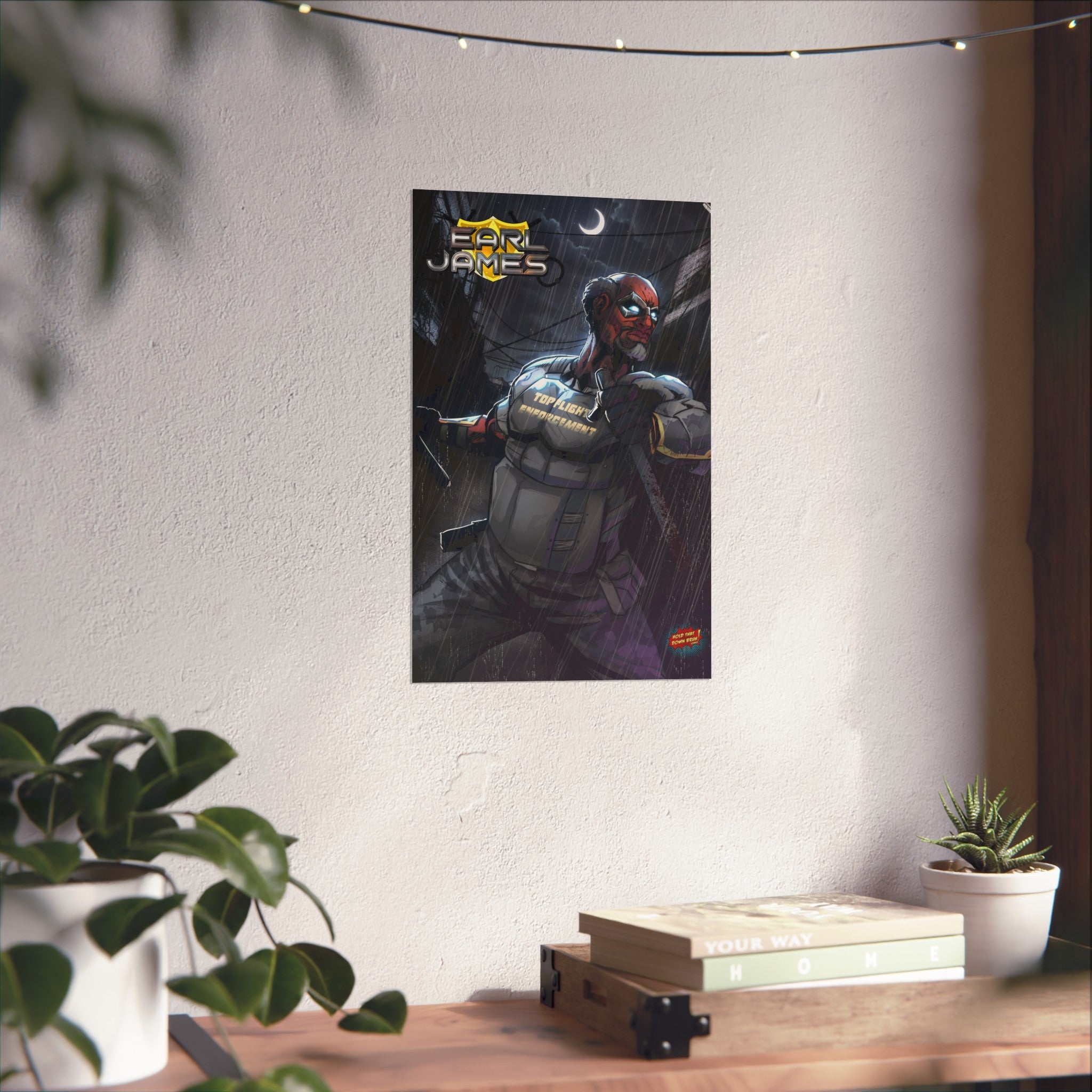 11x17 in. Earl James: The Leader of The First Responders Poster
