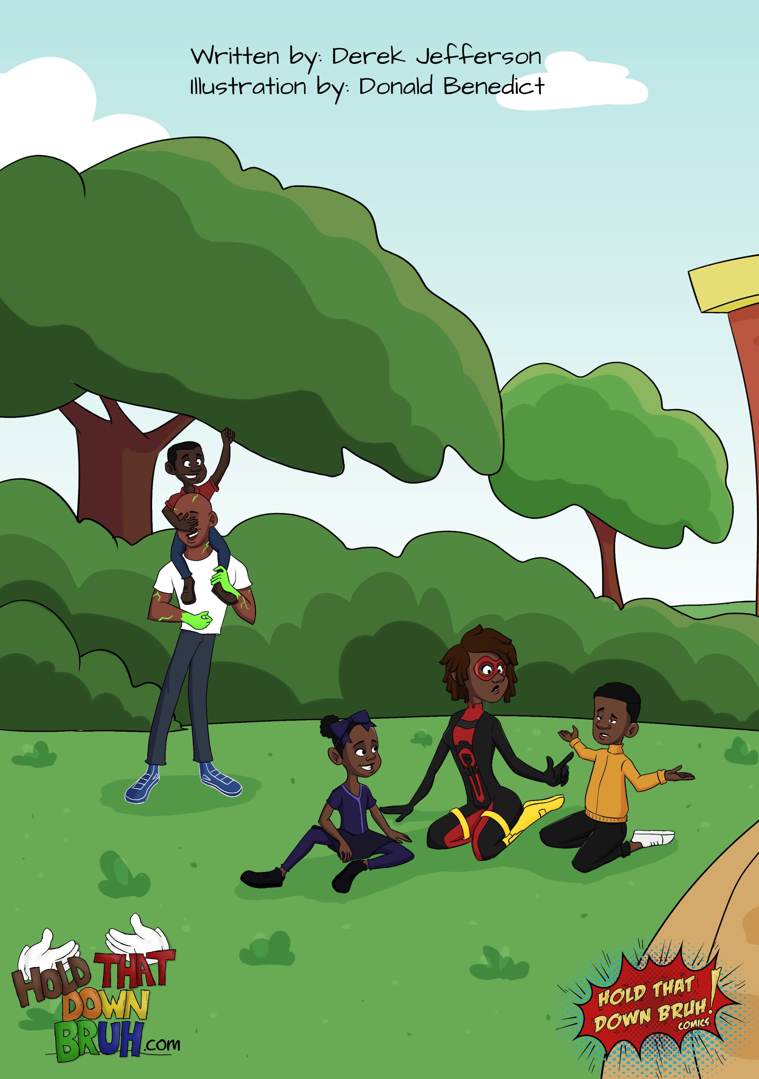 First Responders: Go To School (Paperback) - Hold That Down Bruh Comicverse