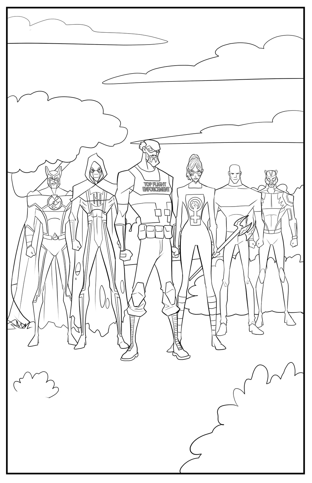 First Responders Meet K9 The Hunter: The Coloring Book