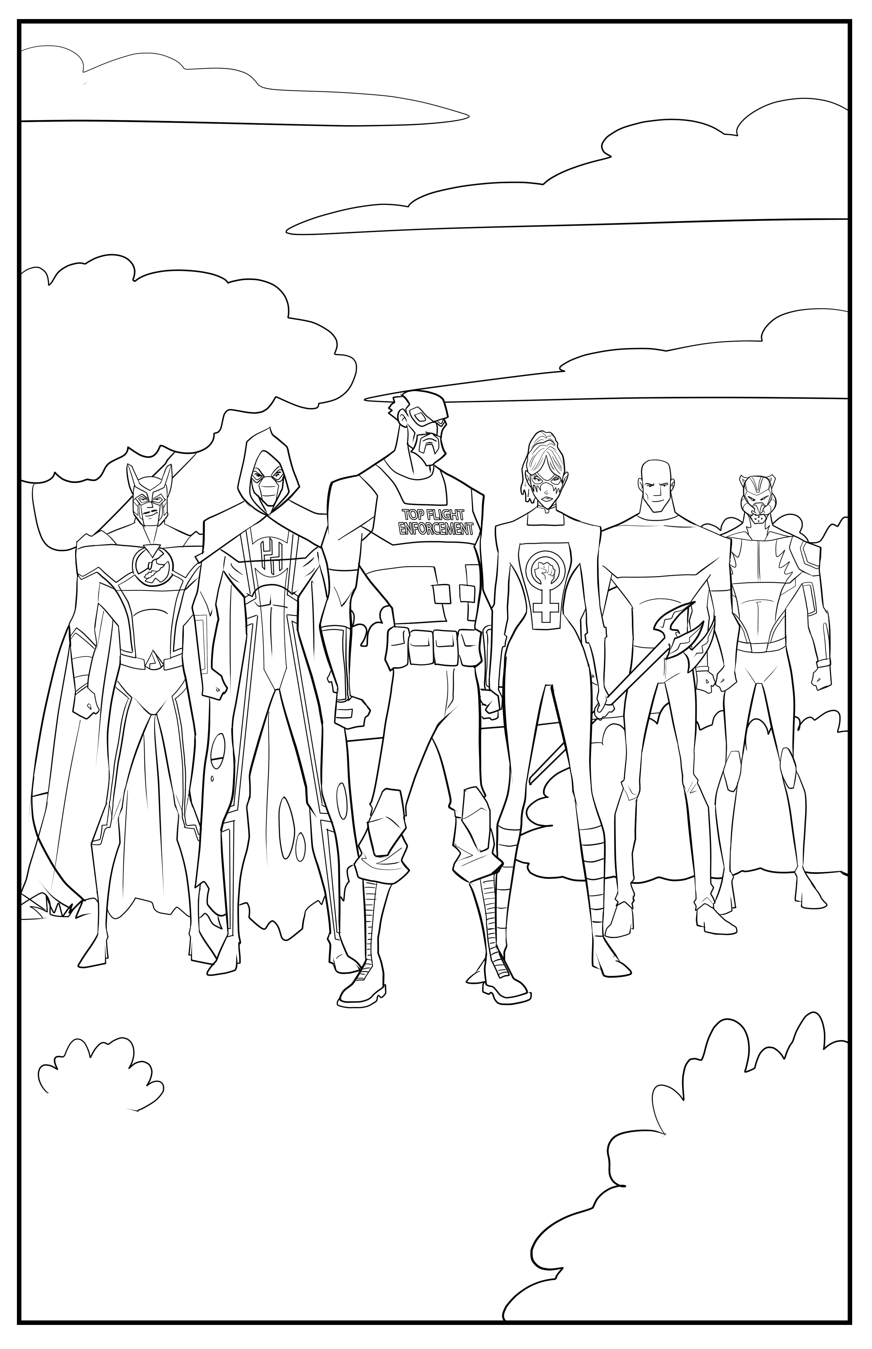 First Responders Meet K9 The Hunter: The Coloring Book